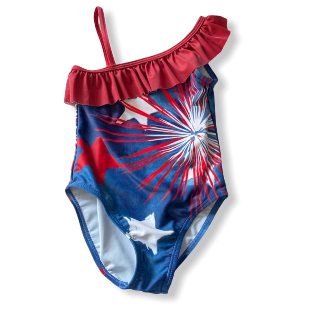 Millie Love Lily patriotic swimsuit